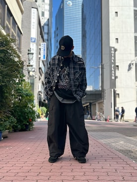 「WHITELAND BLACKBURN」｜エンジョウジさん（メンズ・168cm）の春コーディネート