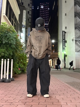 エンジョウジさん（メンズ・168cm）の秋コーディネート