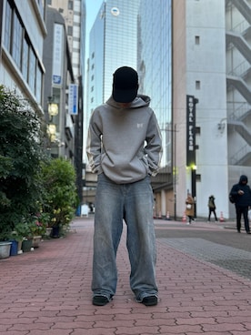 「WHITELAND BLACKBURN」｜エンジョウジさん（メンズ・168cm）の冬コーディネート