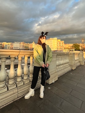 mokaさん（レディース・155cm）の冬コーディネート