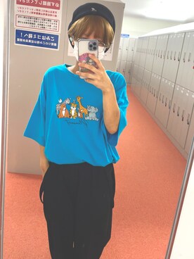 「ニコアンド」｜「アイテム（ハンチング/ベレー帽）」を使った、aiiiiikaさん（レディース・158cm）の秋コーディネート