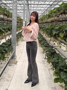 「Heather（ヘザー）のアイテム（トップス）」を使った、sakikaさん（レディース・163cm）の春コーディネート