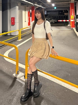 「アイテム（レッグウェア）」を使った、sakikaさん（レディース・163cm・20代）の夏コーディネート
