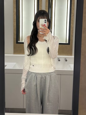 「Heather（ヘザー）のアイテム（パンツ）」を使った、sakikaさん（レディース・163cm）の夏コーディネート