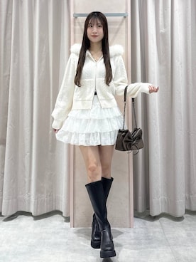 sakikaさん（レディース・163cm）の冬コーディネート