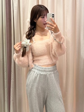 「アイテム（スマホグッズ）」を使った、sakikaさん（レディース・163cm）の秋コーディネート