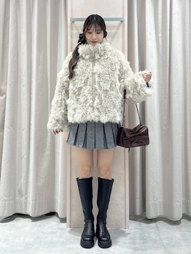 sakikaさん（レディース・163cm）の冬コーディネート