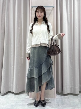 sakikaさん（レディース・163cm）の春コーディネート