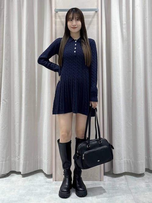 POLO BCS(ポロ・ビーシーエス)】ケーブルワンピース 148971