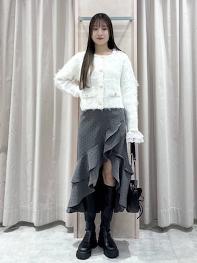 sakikaさん（レディース・163cm）の冬コーディネート