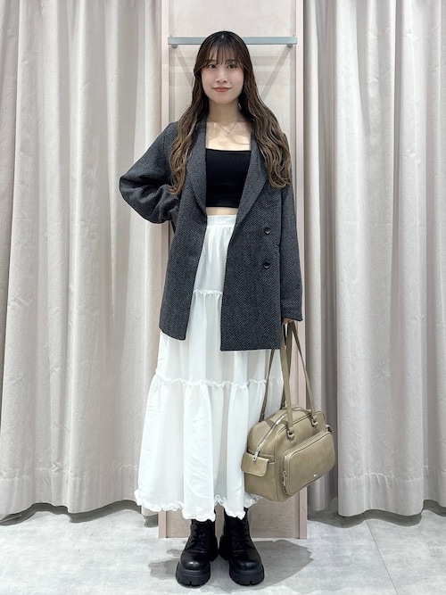 季節を繋ぐあたたかミドルアウター】Winter Big Jacket 144344