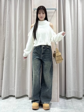 sakikaさん（レディース・163cm）の冬コーディネート