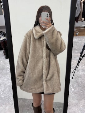 「アイテム（ブーツ）」を使った、sakikaさん（レディース・163cm・20代）の秋コーディネート