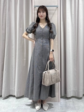 「Heather（ヘザー）のアイテム（シューズ）」を使った、sakikaさん（レディース・163cm）の春コーディネート