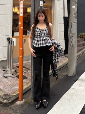 sakikaさん（レディース・163cm）の夏コーディネート