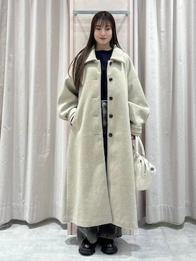 「Heather（ヘザー）のアイテム（トップス）」を使った、sakikaさん（レディース・163cm）の冬コーディネート