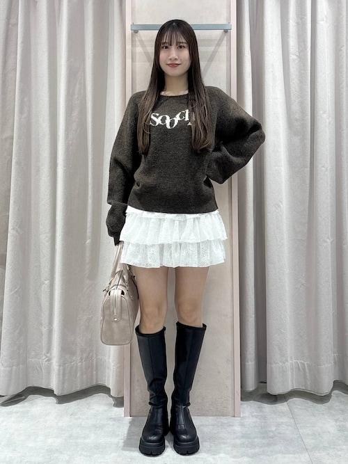 セール】ジャガードロゴニット 599316（ニット/セーター）｜Heather