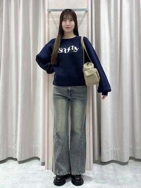 「アイテム（ドレスシューズ）」を使った、sakikaさん（レディース・163cm・20代）の秋コーディネート