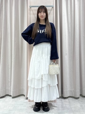 「アイテム（ドレスシューズ）」を使った、sakikaさん（レディース・163cm・20代）の秋コーディネート