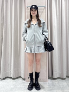 「Heather（ヘザー）のアイテム」を使った、sakikaさん（レディース・163cm）の春コーディネート