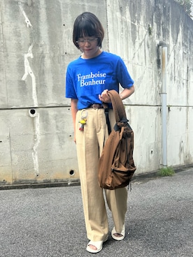 「ORCIVAL（オーシバル）のアイテム」を使った、ｋａｋｋｏさん（レディース・164cm）の夏コーディネート