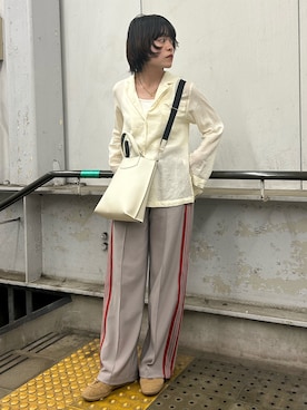 「agnes b.（アニエスベー）のアイテム」を使った、ｋａｋｋｏさん（レディース・164cm）の夏コーディネート