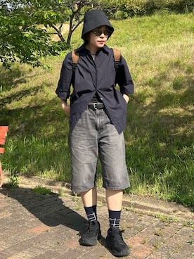 「LACOSTE（ラコステ）のアイテム」を使った、ｋａｋｋｏさん（レディース・164cm）の夏コーディネート