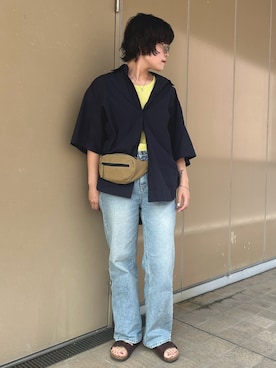 「HANNE（アン）のアイテム」を使った、ｋａｋｋｏさん（レディース・164cm）の夏コーディネート