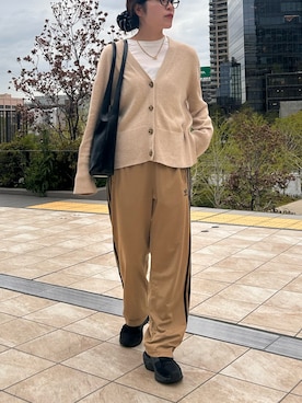 「GAP（ギャップ）のアイテム（トップス）」を使った、かなこさん（レディース・164cm）の春コーディネート