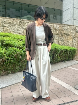 「RANAN（ラナン）のアイテム」を使った、ｋａｋｋｏさん（レディース・164cm）の秋コーディネート