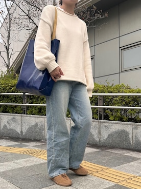 「FREITAG（フライターグ）のアイテム（バッグ）」を使った、かなこさん（レディース・164cm）の春コーディネート