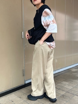 「green label relaxing（グリーンレーベルリラクシング）のアイテム」を使った、ｋａｋｋｏさん（レディース・164cm）の夏コーディネート
