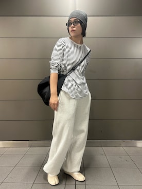 「GLOBAL WORK（グローバルワーク）のUVカットアソートサングラス/632444（サングラス、ブラック系）」を使った、ｋａｋｋｏさん（レディース・164cm）の秋コーディネート