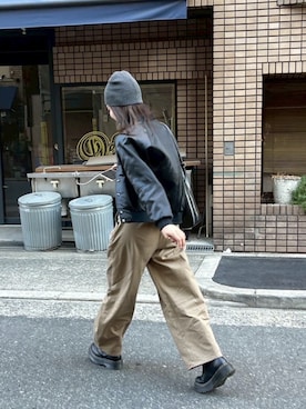 「agnes b.（アニエスベー）のアイテム」を使った、かなこさん（レディース・164cm）の春コーディネート