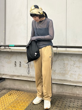 「COLONY 2139（コロニートゥーワンスリーナイン）のアイテム」を使った、かなこさん（レディース・164cm）の春コーディネート