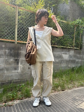 「ORCIVAL（オーシバル）のアイテム」を使った、ｋａｋｋｏさん（レディース・164cm）の夏コーディネート