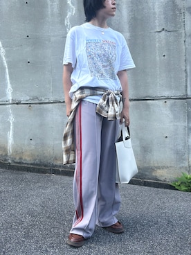 「agnes b.（アニエスベー）のアイテム」を使った、ｋａｋｋｏさん（レディース・164cm）の夏コーディネート