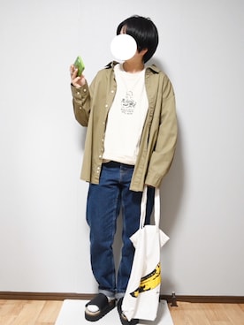「Carhartt WIP（カーハートダブリューアイピー）のアイテム」を使った、あちょんさん（レディース・158cm）の春コーディネート