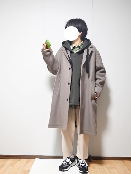 ＜Steven Alan＞ 100S MELTON CHESTER COAT Steven Alan（スティーブンアラン）の「＜Steven Alan＞ 100S