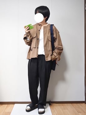 「unfil」｜「アイテム（アクセサリー）」を使った、あちょんさん（レディース・158cm）の春コーディネート