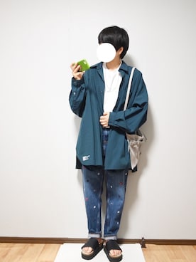 「ごきげんウィーク」｜「アイテム（その他シューズ）」を使った、あちょんさん（レディース・158cm）の春コーディネート