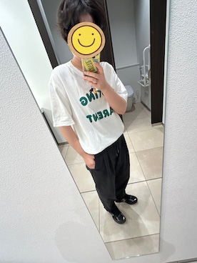 「Handmade（ハンドメイド）のアイテム」を使った、あちょんさん（レディース・158cm）の秋コーディネート