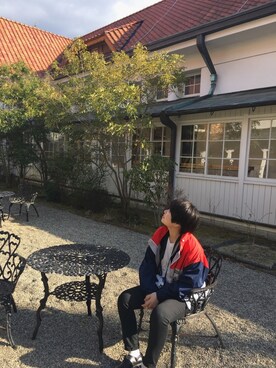 「TRUSS（トラス）のアイテム」を使った、あちょんさん（レディース・158cm）の春コーディネート