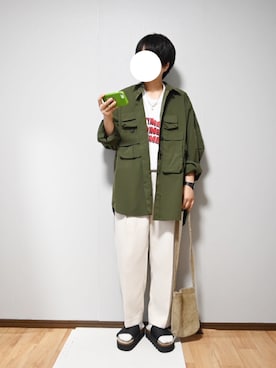 あちょんさん（レディース・158cm）の春コーディネート