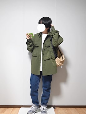 「Carhartt WIP（カーハートダブリューアイピー）のアイテム」を使った、あちょんさん（レディース・158cm）の春コーディネート