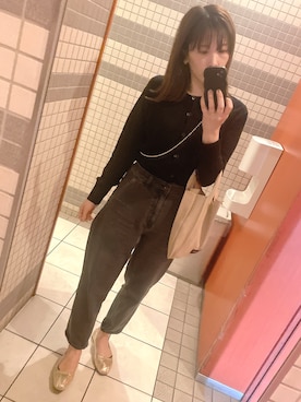 「LAKOLE（ラコレ）のアイテム（シューズ）」を使った、𝒴𝓊𝓊...さん（レディース・163cm）の春コーディネート
