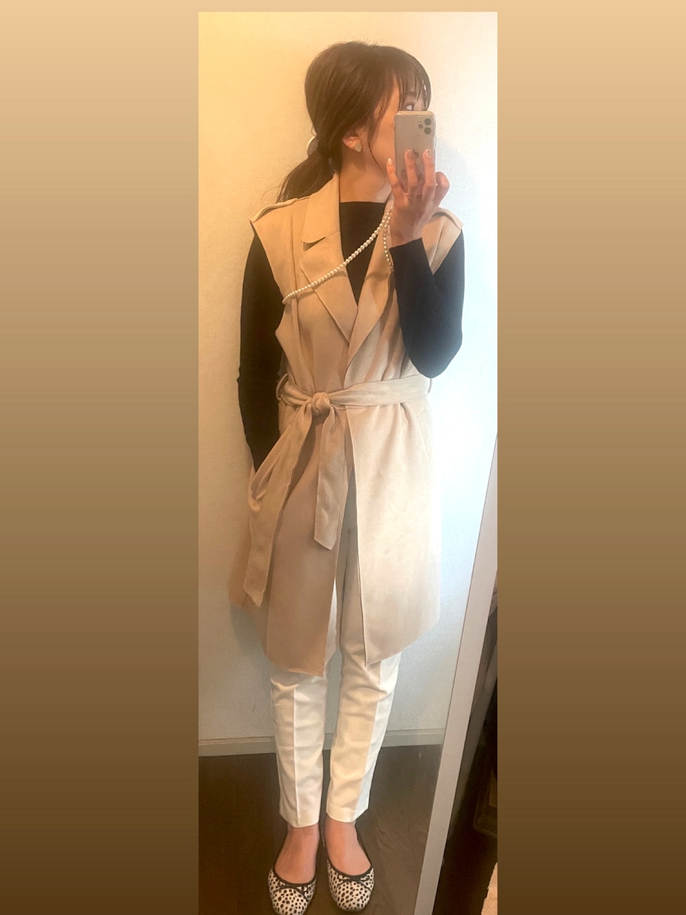 ZARA - ZARA ベルト テクニカル トレンチコート Mサイズ