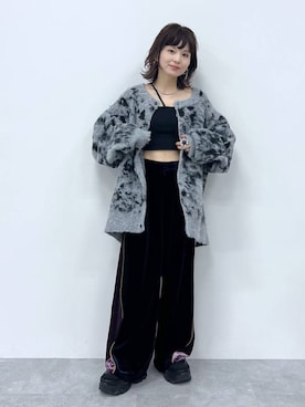 「JEANASIS（ジーナシス）のランダムアウトソールスニーカー/968688（スニーカー）」を使った、さ や こさん（レディース・155cm）の秋コーディネート