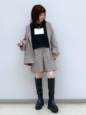 さ や こさん（レディース・154cm）の秋コーディネート