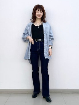 さ や こさん（レディース・154cm）の秋コーディネート